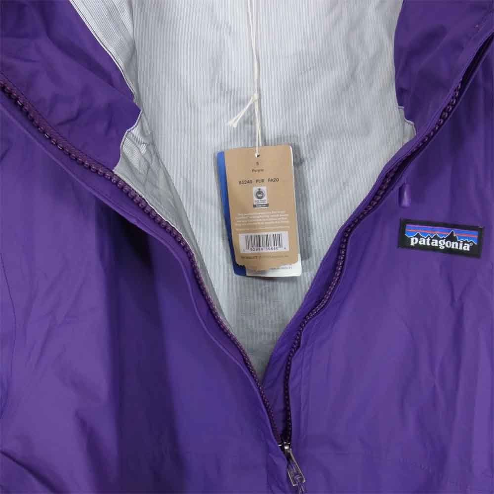 patagonia パタゴニア FA20 85240 TORRENTSHELL 3L JACKET トレントシェル3L ジャケット パープル パープル系 S【新古品】【未使用】【中古】