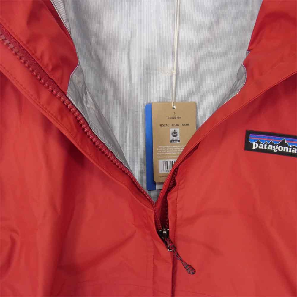 patagonia パタゴニア FA20 85240 TORRENTSHELL 3L JACKET トレントシェル3L ジャケット レッド系 S【新古品】【未使用】【中古】