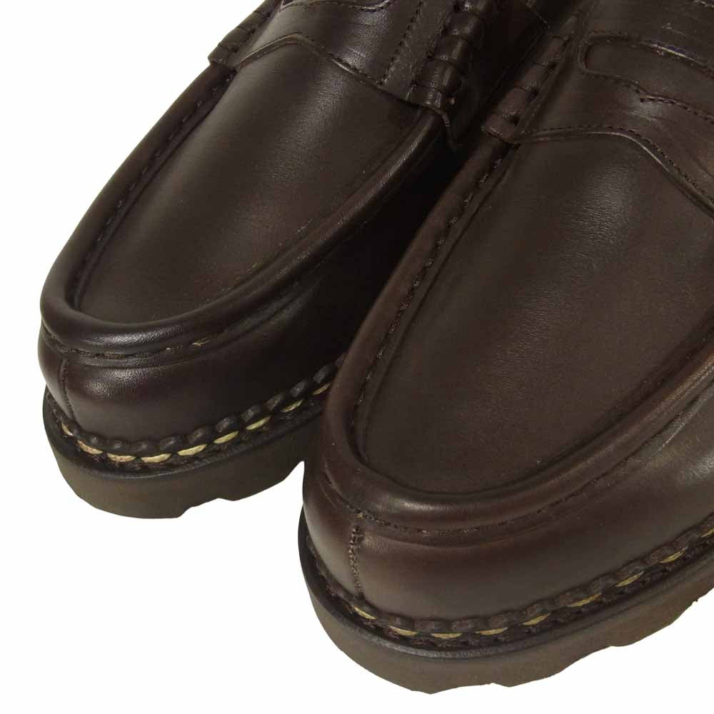 Paraboot パラブーツ 99413 REIMS MARCHE ランス ローファー シューズ ブラウン系 8【新古品】【未使用】【中古】