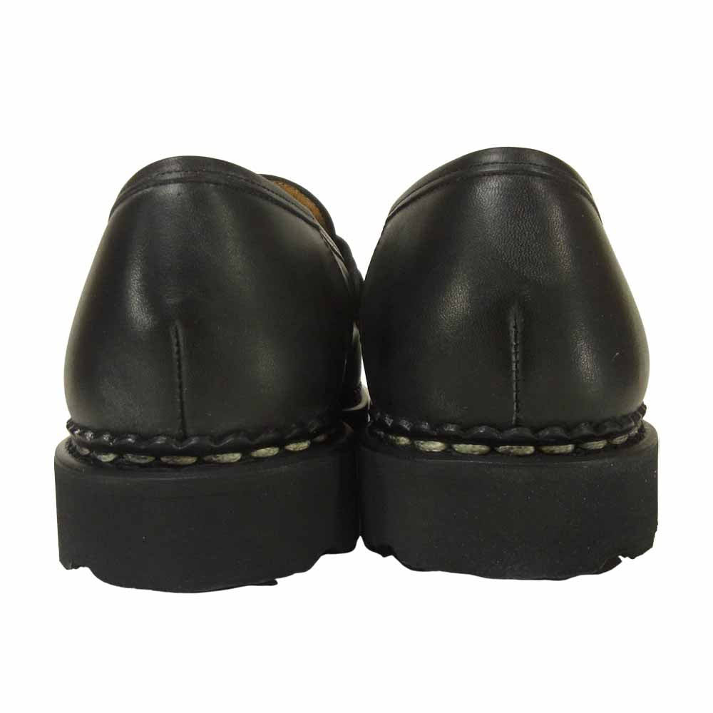 Paraboot パラブーツ 99412 REIMS MARCHE ランス ローファー シューズ ブラック系 6.5F【新古品】【未使用】【中古】