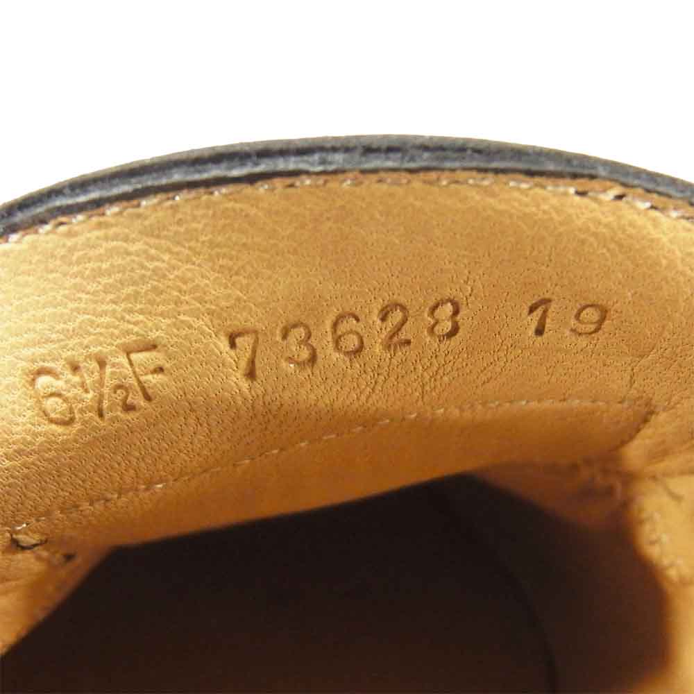 Paraboot パラブーツ 99412 REIMS MARCHE ランス ローファー シューズ ブラック系 6.5F【新古品】【未使用】【中古】