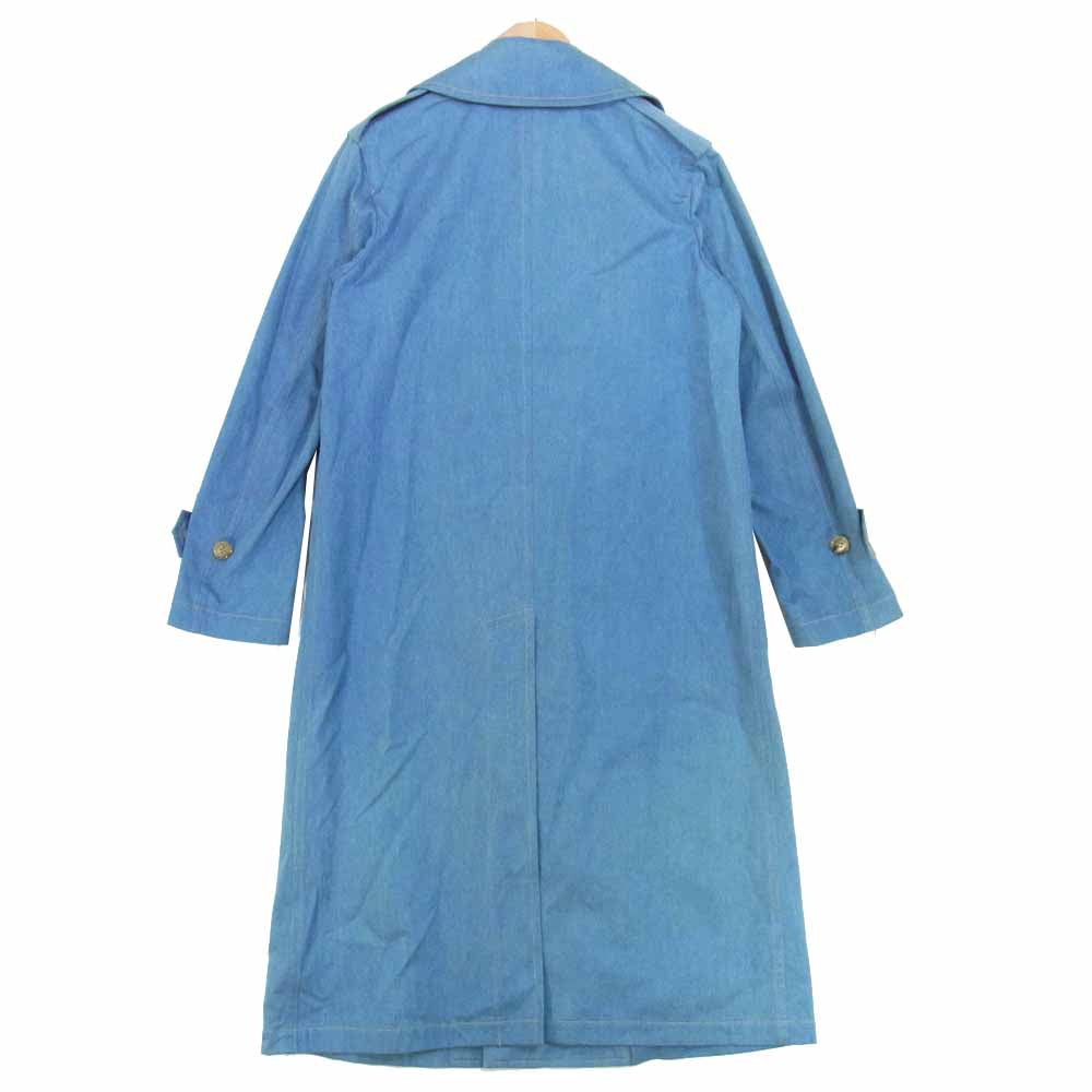 JUNYA WATANABE COMME des GARCONS ジュンヤワタナベコムデギャルソン AD2018 JC-C002 デニム トレンチ コート ブルー系 S【美品】【中古】