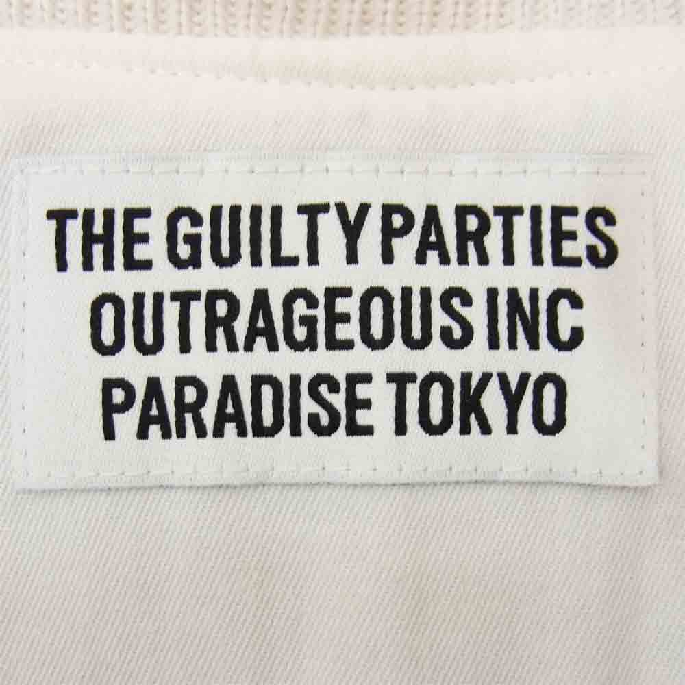 WACKO MARIA ワコマリア 16SS VARSITY JACKET ストライプ バーシティ ジャケット ブルー系 L【極上美品】【中古】