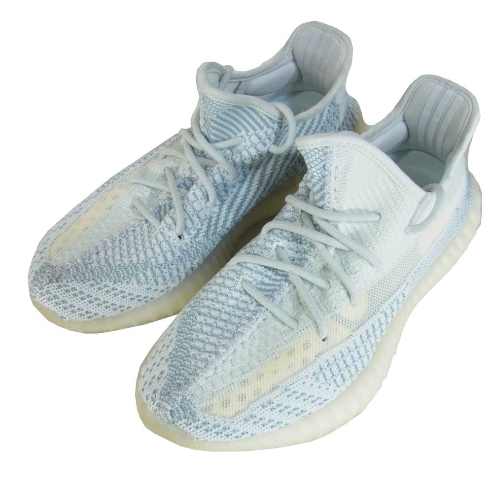 adidas アディダス FW3043 YEEZY BOOST 350 V2 イージーブースト 350 V2 クラウドホワイト スニーカー Clowht/Clowht/Clowht 25.5cm【美品】【中古】