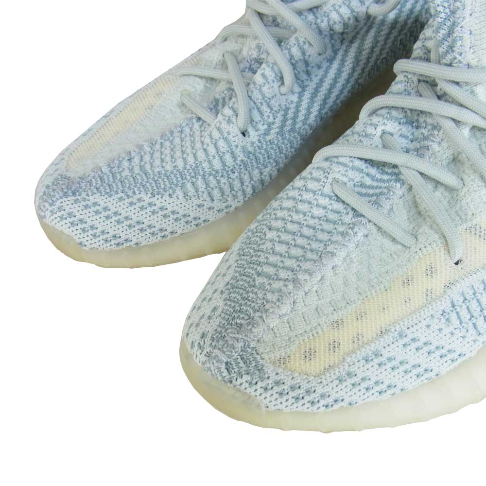 adidas アディダス FW3043 YEEZY BOOST 350 V2 イージーブースト 350 V2 クラウドホワイト スニーカー Clowht/Clowht/Clowht 25.5cm【美品】【中古】