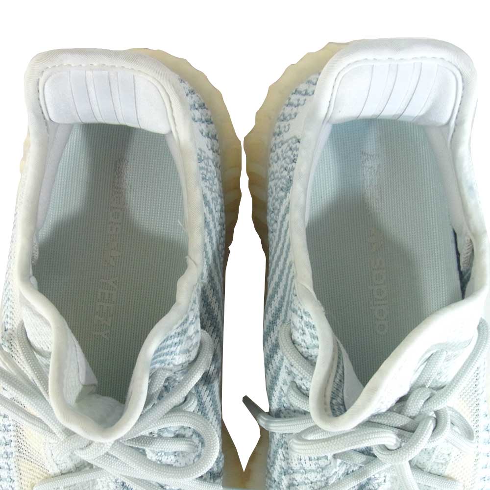 adidas アディダス FW3043 YEEZY BOOST 350 V2 イージーブースト 350 V2 クラウドホワイト スニーカー Clowht/Clowht/Clowht 25.5cm【美品】【中古】