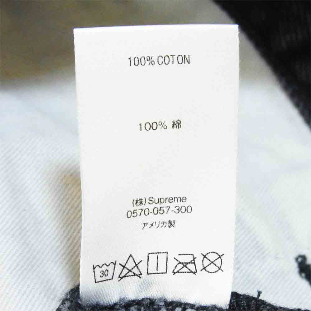 Supreme シュプリーム 20SS washed black slim jean ウォッシュド ブラック スリム ジーンズ ブラック系 32【中古】