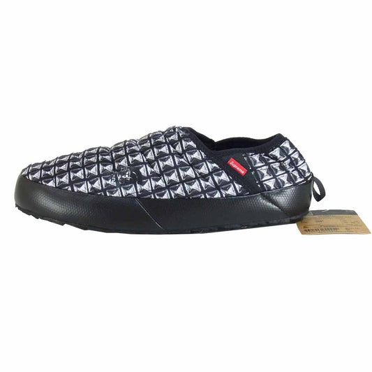 Supreme シュプリーム 21SS NF02172I THE NORTH FACE ノースフェイス Studded Traction Mule スタッズ ミュール ブラックスタディッドプリント 28cm【新古品】【未使用】【中古】