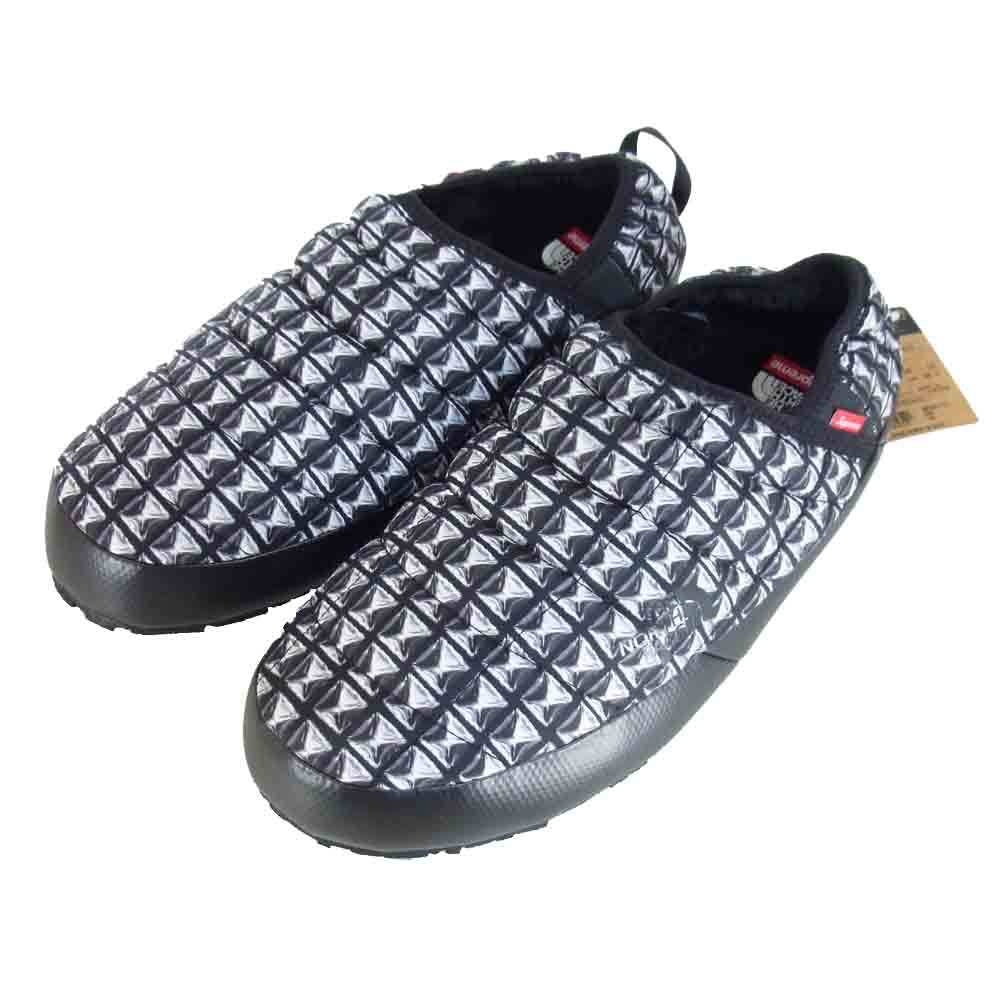 Supreme シュプリーム 21SS NF02172I THE NORTH FACE ノースフェイス Studded Traction Mule スタッズ ミュール ブラックスタディッドプリント 28cm【新古品】【未使用】【中古】