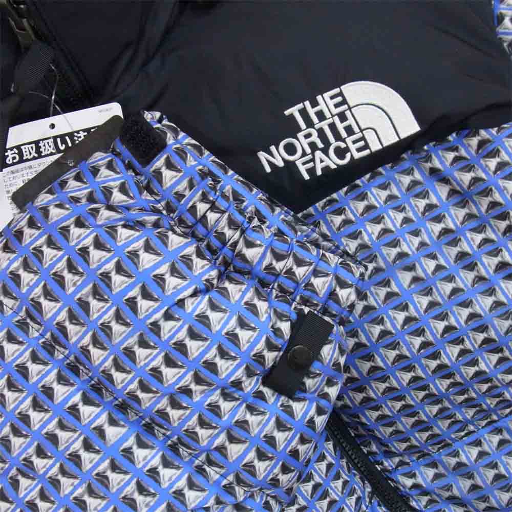Supreme シュプリーム 21SS THE NORTH FACE ノースフェイス Studded Nuptse Jacket スタッズ ヌプシ ジャケット ロイヤルブルースタディッドプリント M【新古品】【未使用】【中古】