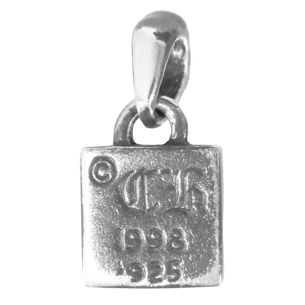 CHROME HEARTS クロムハーツ（原本無） FRAMED CH PLUS フレームド チャーム CHプラス ネックレス トップ シルバー系 4.84【中古】
