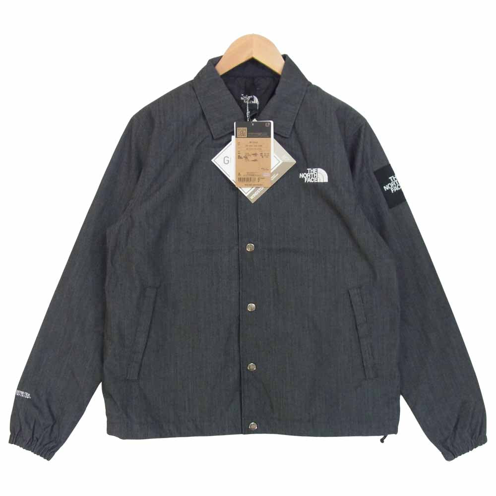 THE NORTH FACE ノースフェイス NP12042 GTX Denim Coach Jacket GTX デニム コーチ ジャケット ナイロンブラックデニム M【新古品】【未使用】【中古】