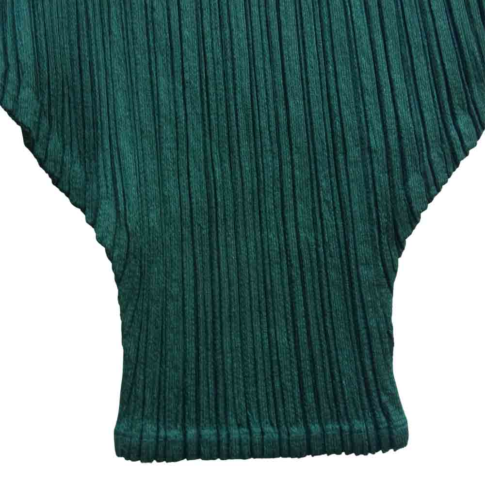 PLEATS PLEASE プリーツプリーズ PP21-JF024 ISSEY MIYAKE イッセイミヤケ プリーツ加工 ジョッパーズ パンツ グリーン グリーン系 1【中古】