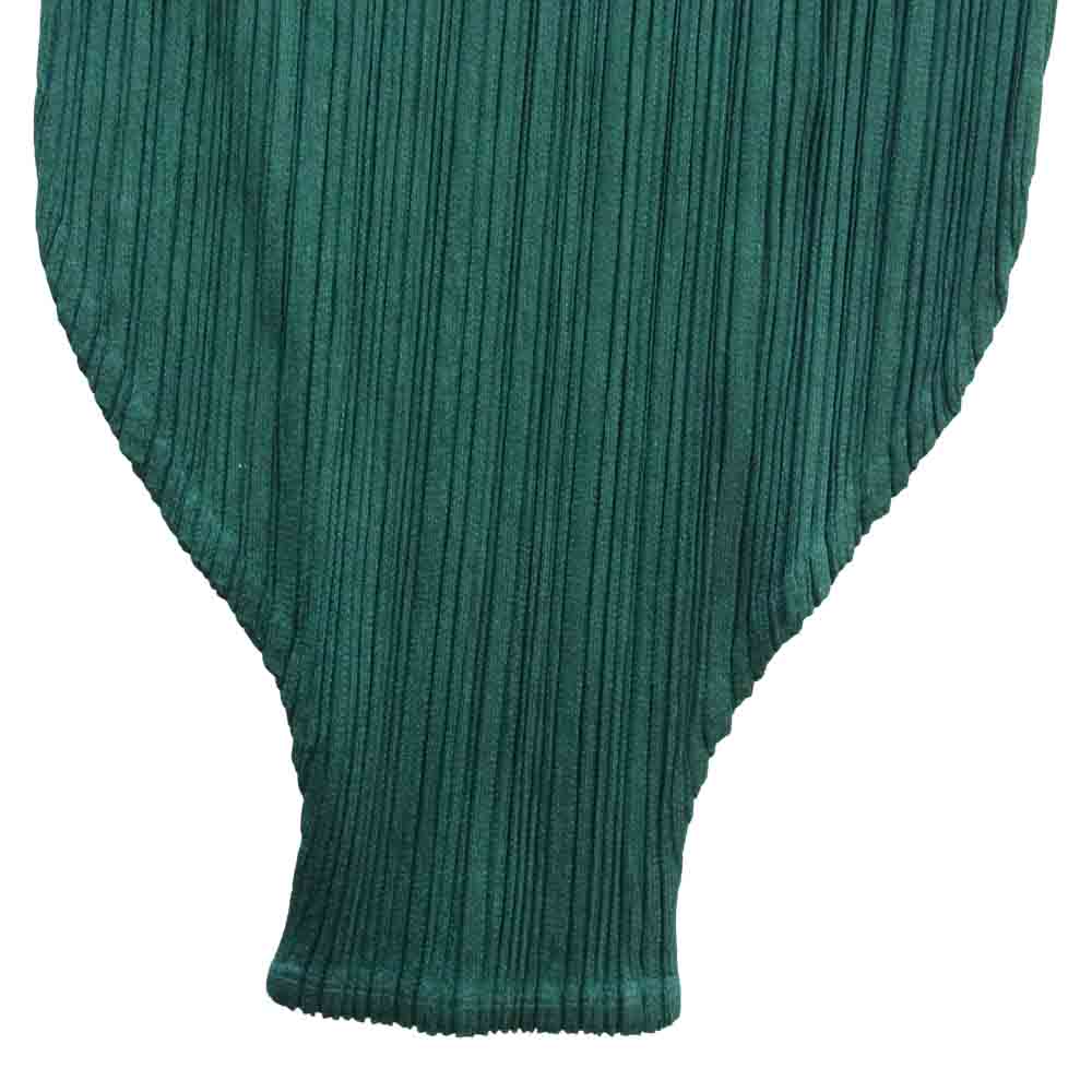 PLEATS PLEASE プリーツプリーズ PP21-JF024 ISSEY MIYAKE イッセイミヤケ プリーツ加工 ジョッパーズ パンツ グリーン グリーン系 4【中古】