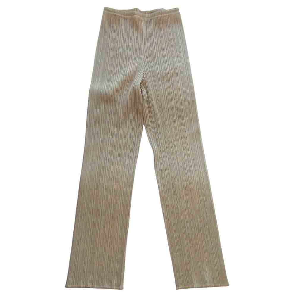 PLEATS PLEASE プリーツプリーズ PP84-JF543 ISSEY MIYAKE イッセイミヤケ プリーツ加工 総柄 パンツ マルチカラー系 4【美品】【中古】
