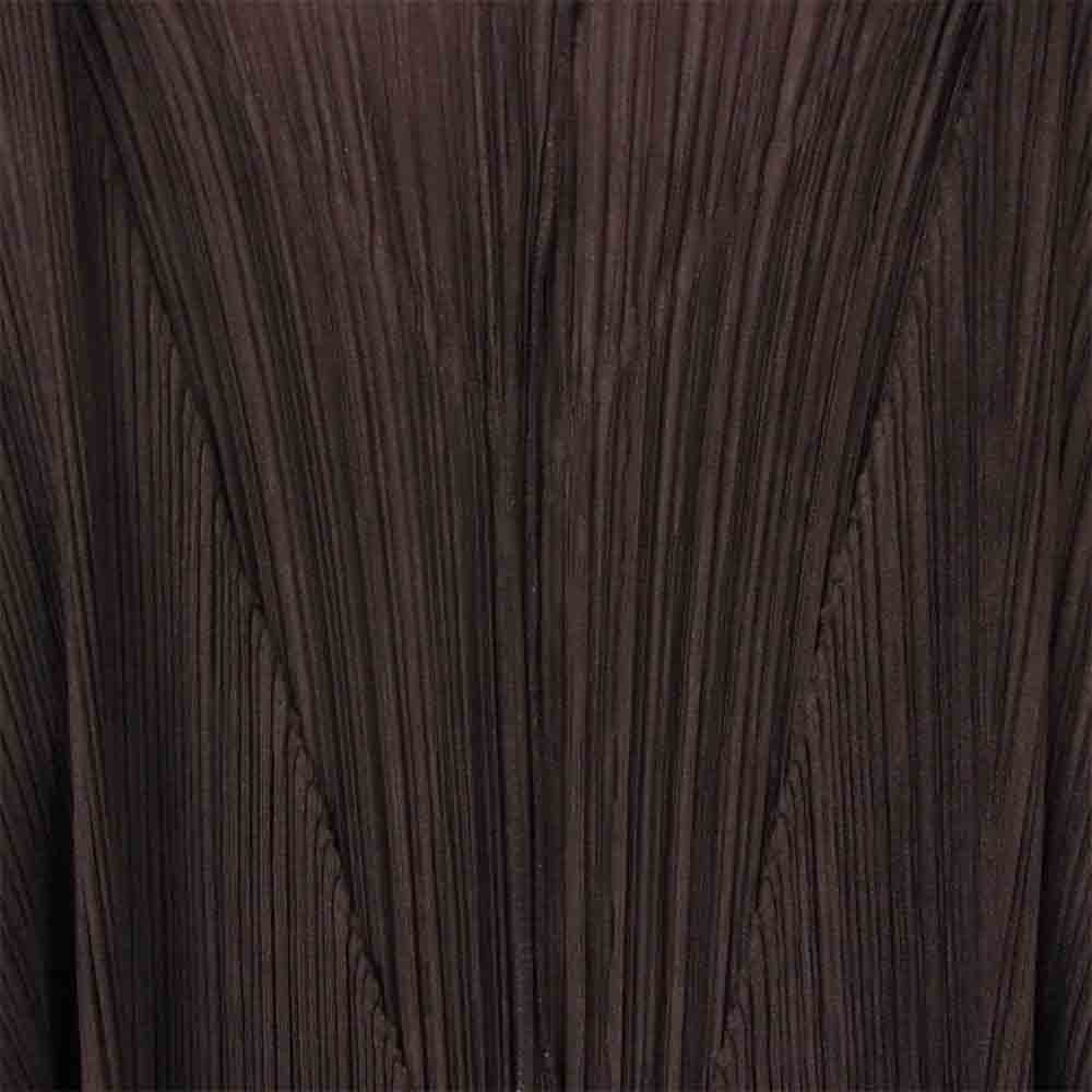 PLEATS PLEASE プリーツプリーズ イッセイミヤケ PP53-J0207 ISSEY MIYAKE イッセイミヤケ プリーツ加工 ボタンレス カーディガン ボルドー 4【美品】【中古】