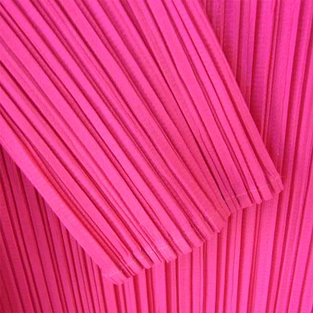 PLEATS PLEASE プリーツプリーズ PP84-JH632 ISSEY MIYAKE イッセイミヤケ プリーツ加工 ボトルネック マキシ丈 ワンピース ピンク ピンク系 4【美品】【中古】