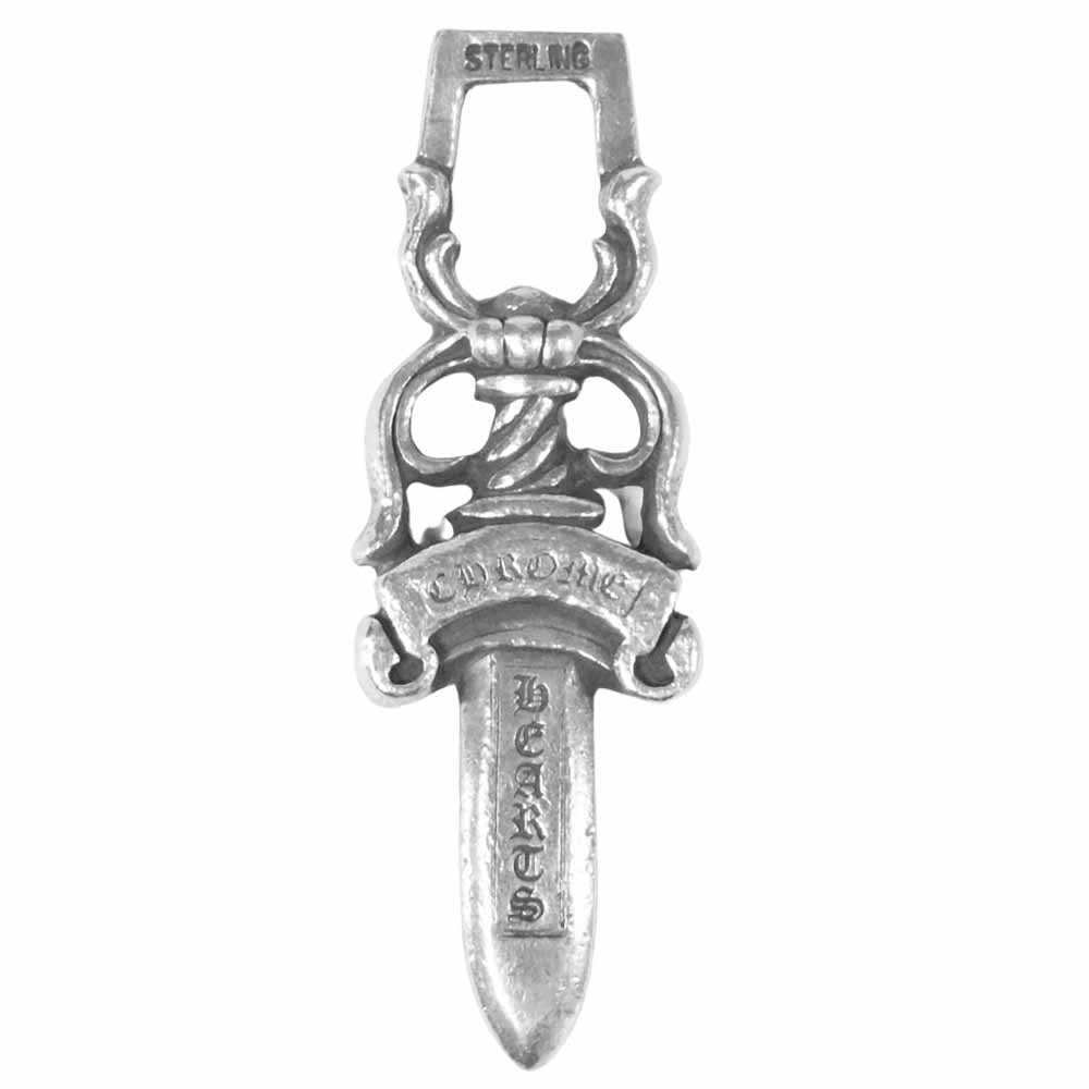 CHROME HEARTS クロムハーツ（原本無） #10 ダガー ペンダント トップ スターリングシルバー シルバー系【中古】
