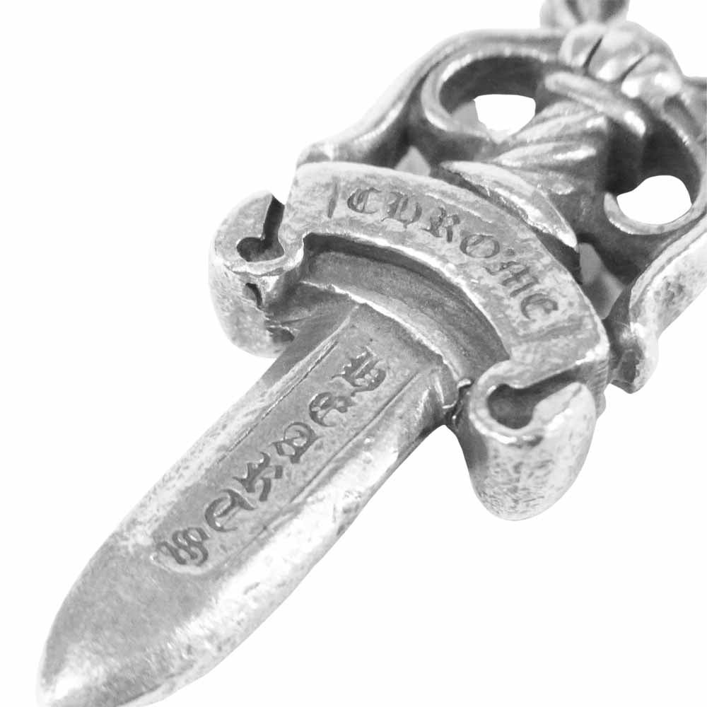 CHROME HEARTS クロムハーツ（原本無） #10 ダガー ペンダント トップ スターリングシルバー シルバー系【中古】