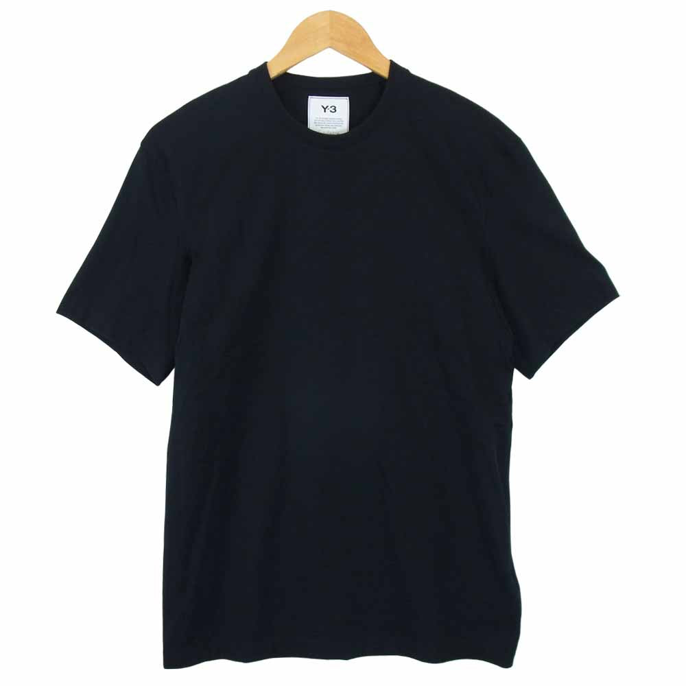 Yohji Yamamoto ヨウジヤマモト FN3348 Y-3 ワイスリー M CLASSIC BACK LOGO SS TEE クラシック バックロゴ Tシャツ ブラック系 XS【美品】【中古】