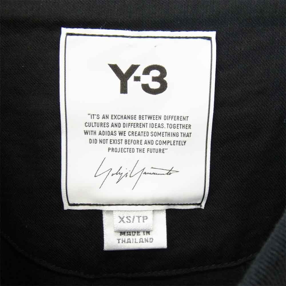 Yohji Yamamoto ヨウジヤマモト FN3348 Y-3 ワイスリー M CLASSIC BACK LOGO SS TEE クラシック バックロゴ Tシャツ ブラック系 XS【美品】【中古】