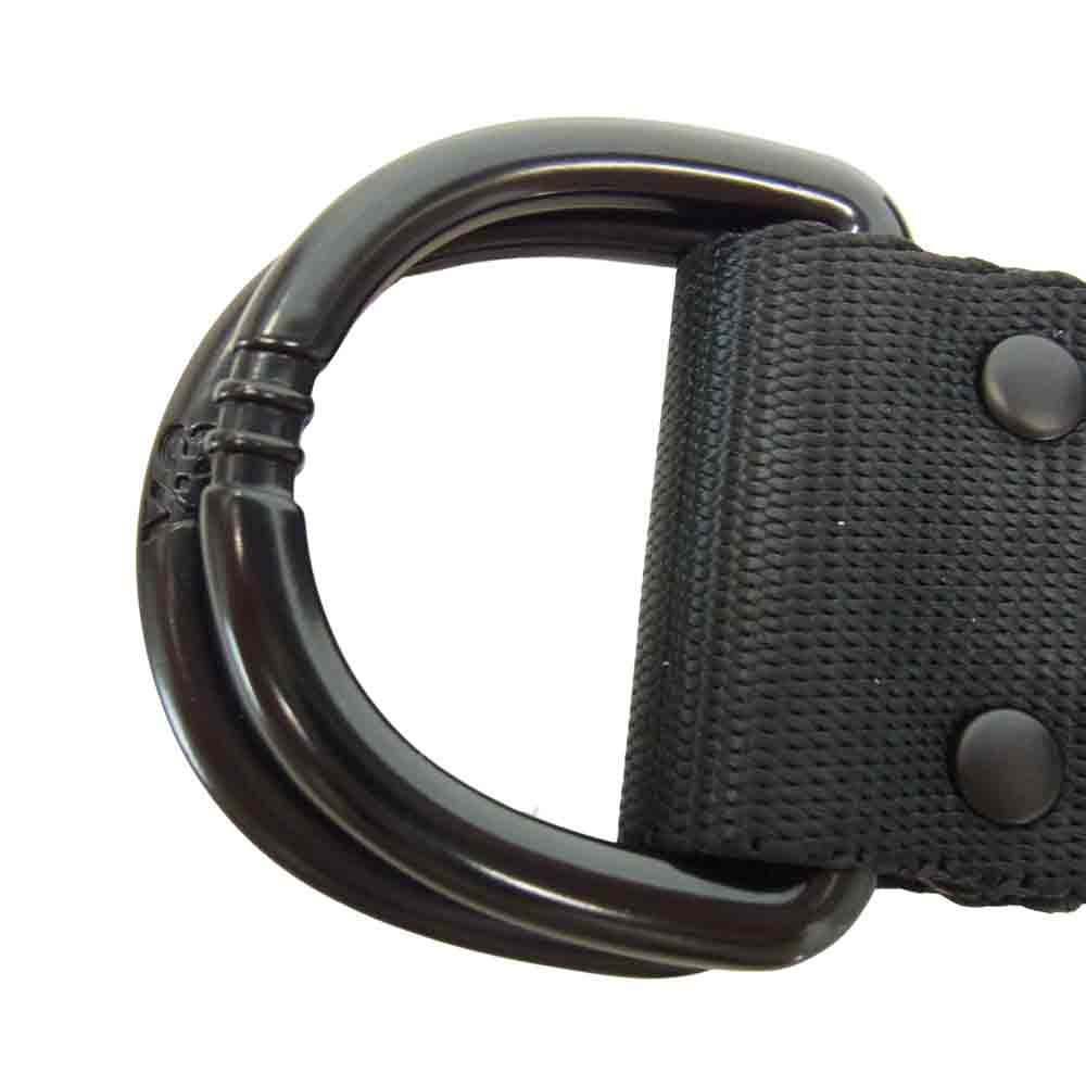 Yohji Yamamoto ヨウジヤマモト FH9339 Y-3 ワイスリー LOGO BELT ロゴ ベルト ブラック系【美品】【中古】
