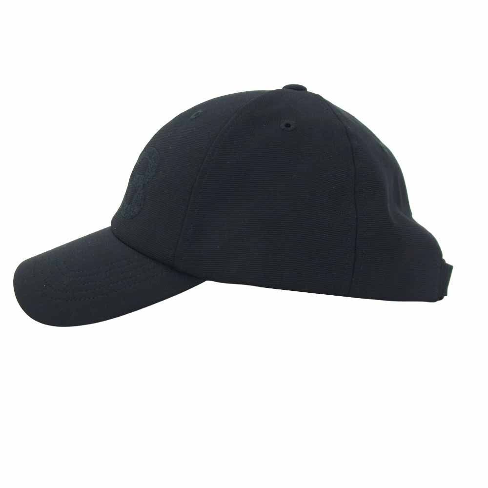 Yohji Yamamoto ヨウジヤマモト FH9290 Y-3 ワイスリー LOGO CAP ロゴ キャップ ブラック系 W/58cm【極上美品】【中古】