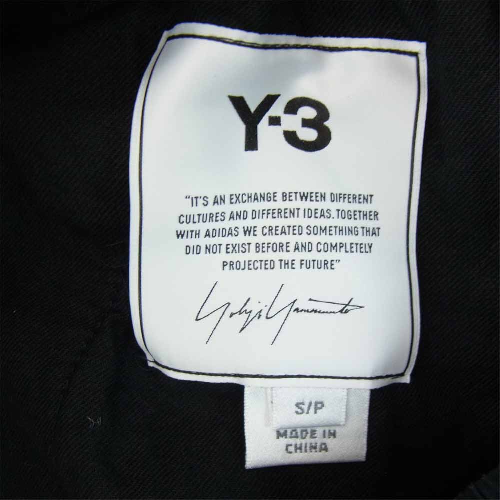 Yohji Yamamoto ヨウジヤマモト FN3394 Y-3 ワイスリー M CLASSIC TERRY SHORTS クラシック テリー ショーツ ブラック系 S【美品】【中古】