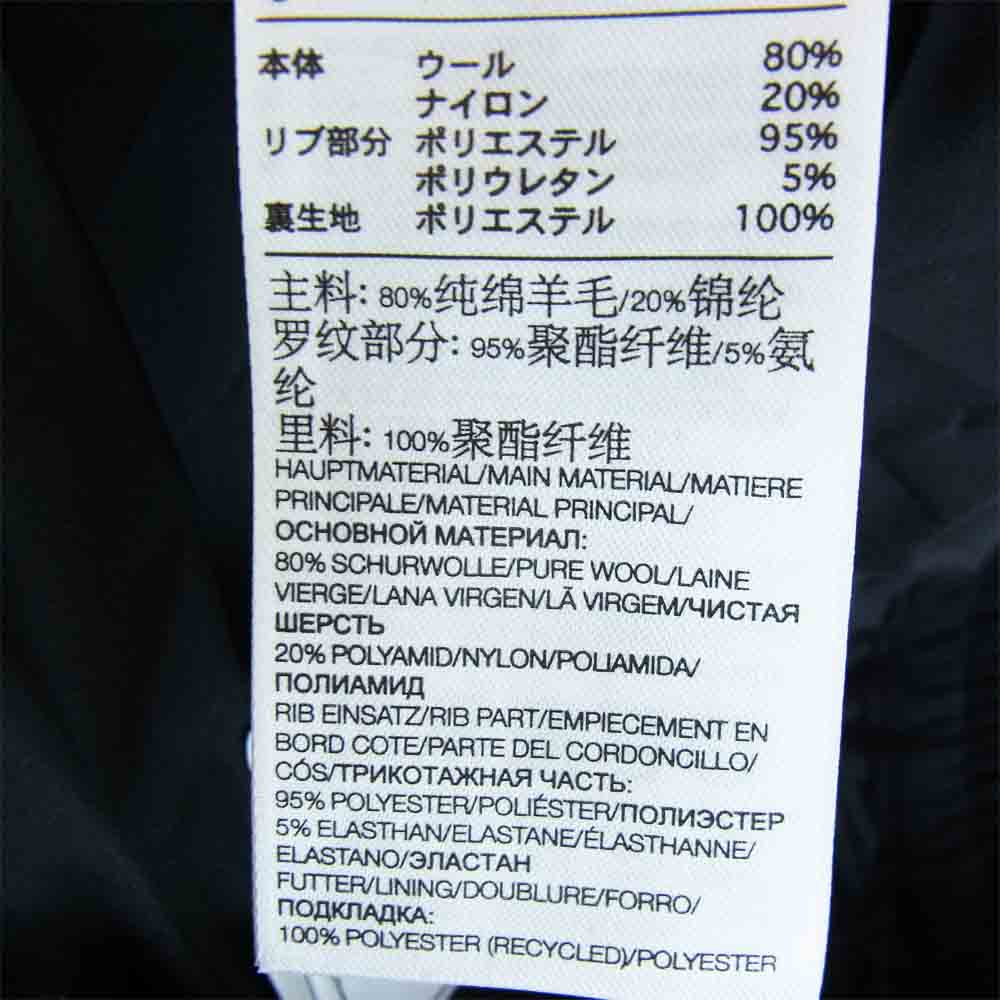 Yohji Yamamoto ヨウジヤマモト GK4592 Y-3 ワイスリー M CLASSIC WOOL FLANNEL CARGO クラシック ウール フランネル カーゴ パンツ ブラック系 S【美品】【中古】