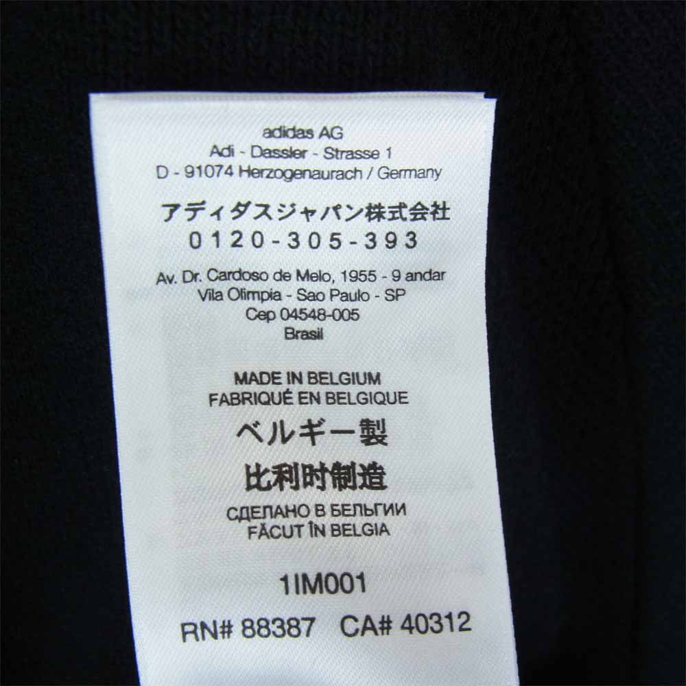 Yohji Yamamoto ヨウジヤマモト GK4563 Y-3 ワイスリー M CLASSIC WINTER KNIT HOODED FULL-ZIP HOODIE クラシック ウィンター ニット ジップ パーカー ブラック系 2XL【極上美品】【中古】