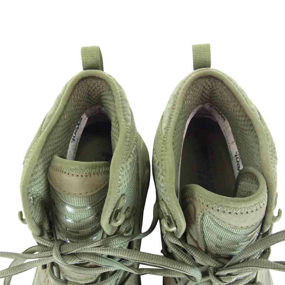 HOKA ONE ONE ホカ オネオネ 1107293-BTOL TOR ULTRA HI 2 WP トゥ ウルトラ ハイ 2 ウォータープルーフ ハイカット スニーカー オリーブ系 27.5cm【極上美品】【中古】