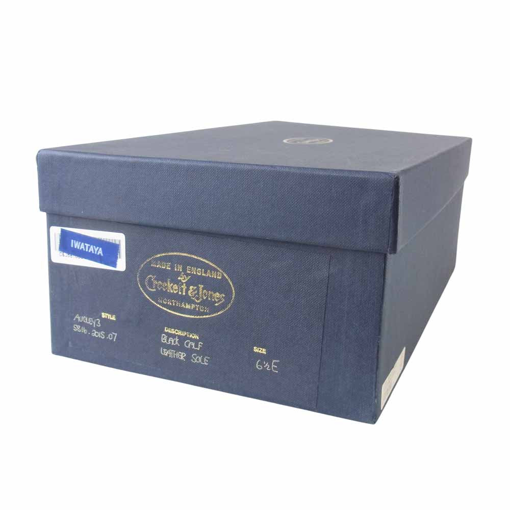 クロケット&ジョーンズ AUDLEY 3 オードリー ストレートチップ シューズ ブラック系 6.5【中古】