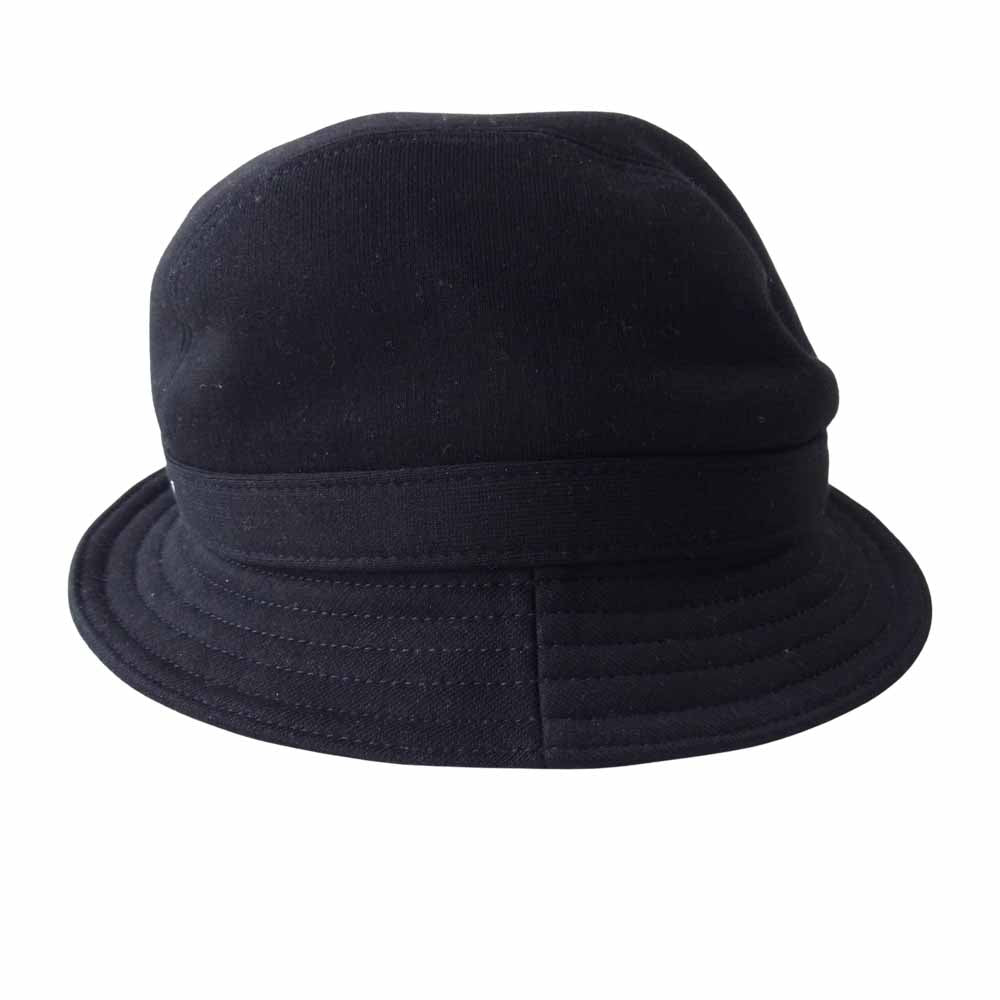 BURBERRY LONDON バーバリー ロンドン 21SS 8026928 logo bucket jersey hat ロゴ コットン ジャージー バケット ハット ブラック系 M【美品】【中古】