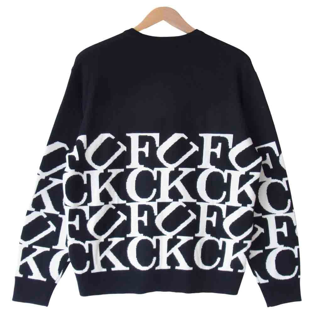 Supreme シュプリーム 20AW Fuck Sweater ファック ニット セーター ブラック系 S【美品】【中古】