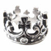 ROYAL ORDER ロイヤルオーダー LARGE CROWN ラージ クラウン シルバー リング シルバー系 15【中古】