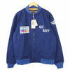 Buzz Rickson's バズリクソンズ BR14821 × PEANUTS ピーナッツ SNOOPY TOUR JACKET スヌーピー ツアー ジャケット ネイビー系 42【新古品】【未使用】【中古】