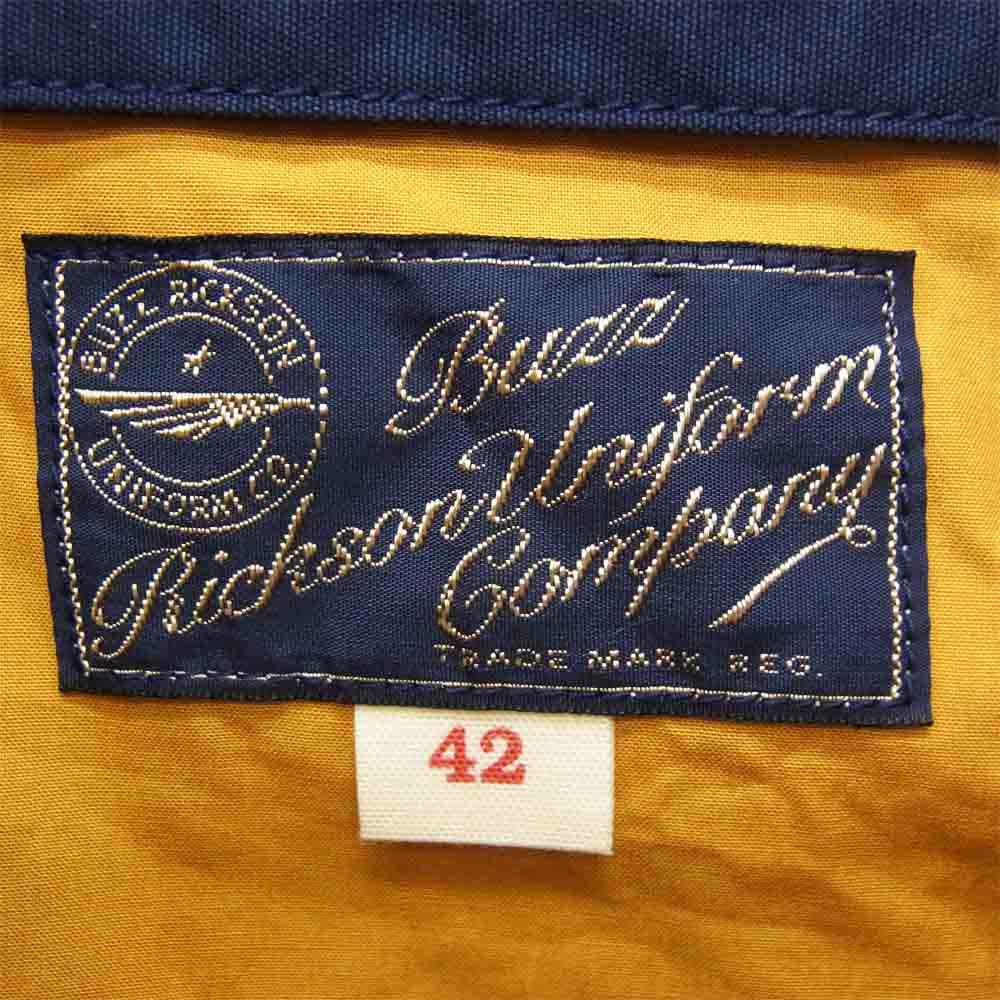 Buzz Rickson's バズリクソンズ BR14821 × PEANUTS ピーナッツ SNOOPY TOUR JACKET スヌーピー ツアー ジャケット ネイビー系 42【新古品】【未使用】【中古】