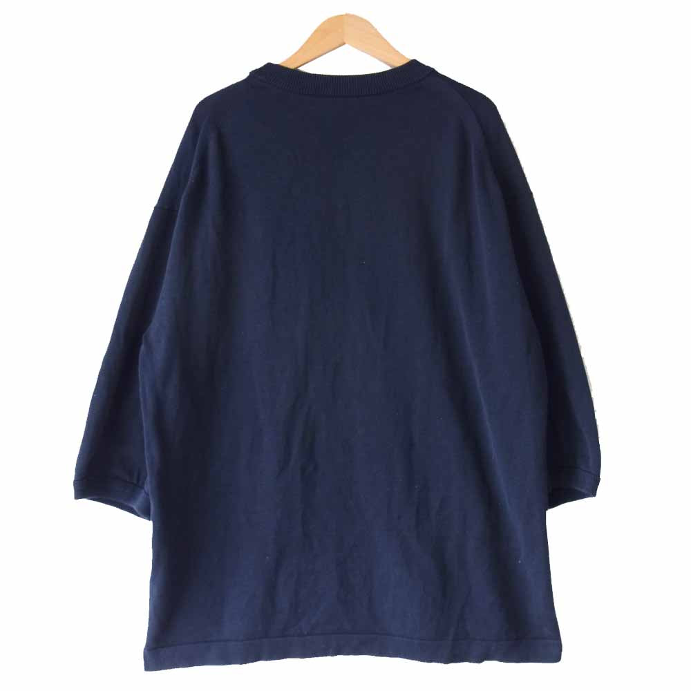 クレプスキュール 1801-006 コットン セーター カットソー ネイビー系 2【中古】