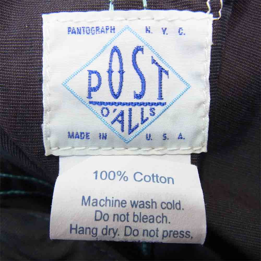 POST OVERALLS ポストオーバーオールズ コットン ジャケット ネイビー系 L【中古】