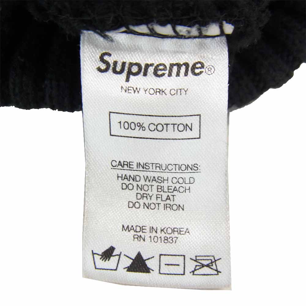 Supreme シュプリーム 20SS Overdyed Beanie オーバーダイ ビーニー ブラック系【中古】