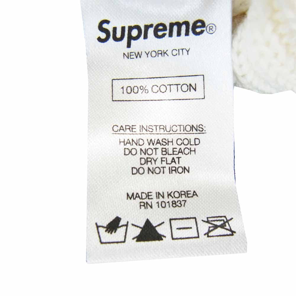 Supreme シュプリーム 20SS Overdyed Beanie オーバーダイ ビーニー ホワイト ホワイト系【中古】