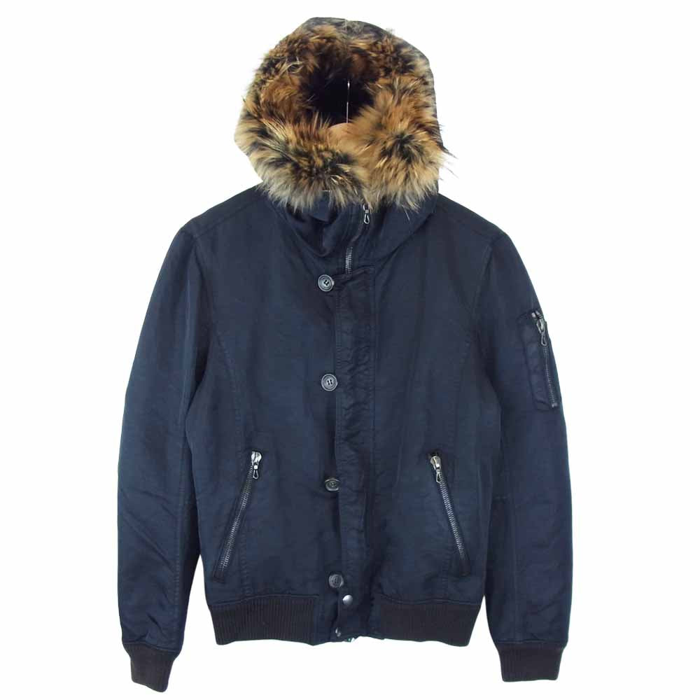 SHELLAC シェラック N-2B ミリタリー ジャケット ブラック系【中古】