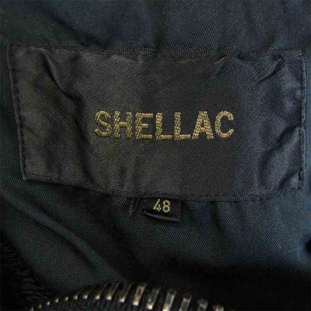 SHELLAC シェラック N-2B ミリタリー ジャケット ブラック系【中古】