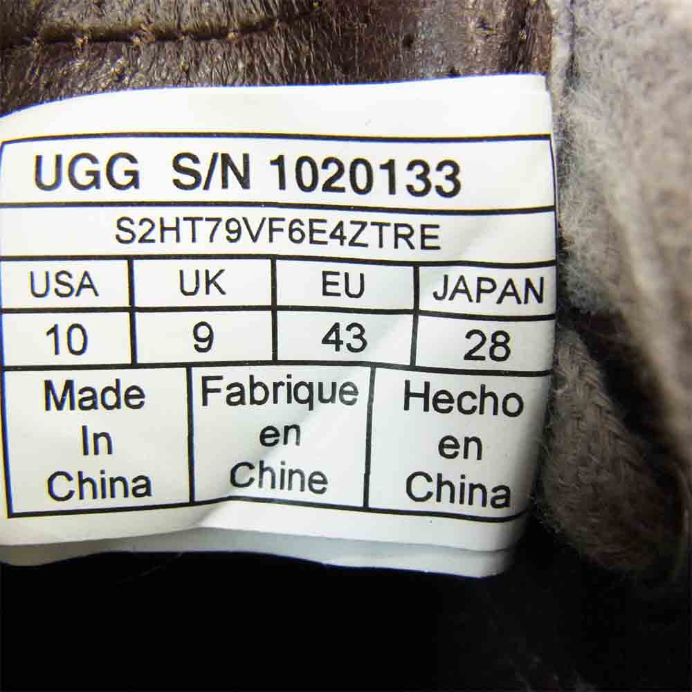 UGG アグ F19217K CALI カリ ローカット スニーカー グレー系 28cm【中古】