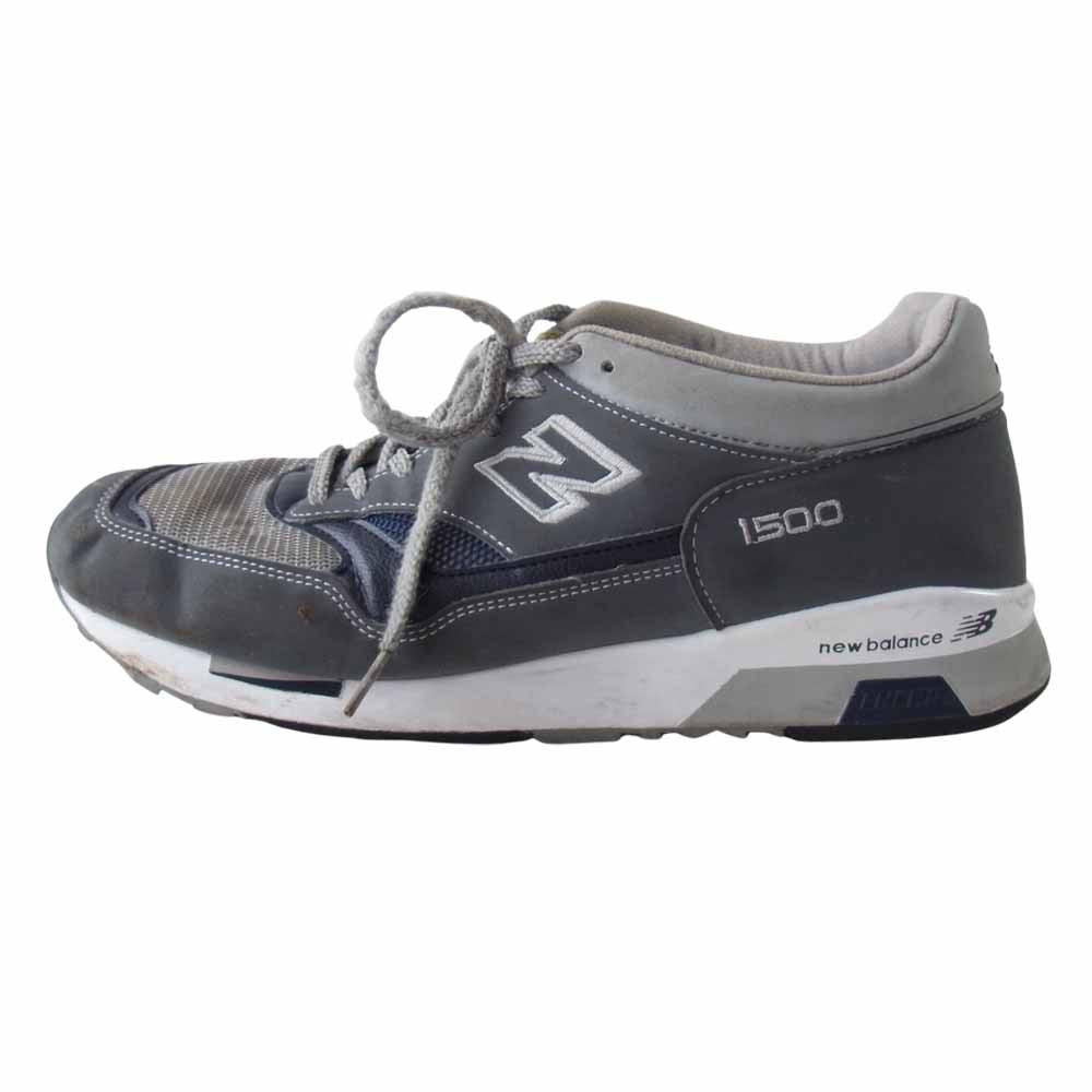 NEW BALANCE ニューバランス M1500UKG USA製 1500 スニーカー グレー系 US 10【中古】
