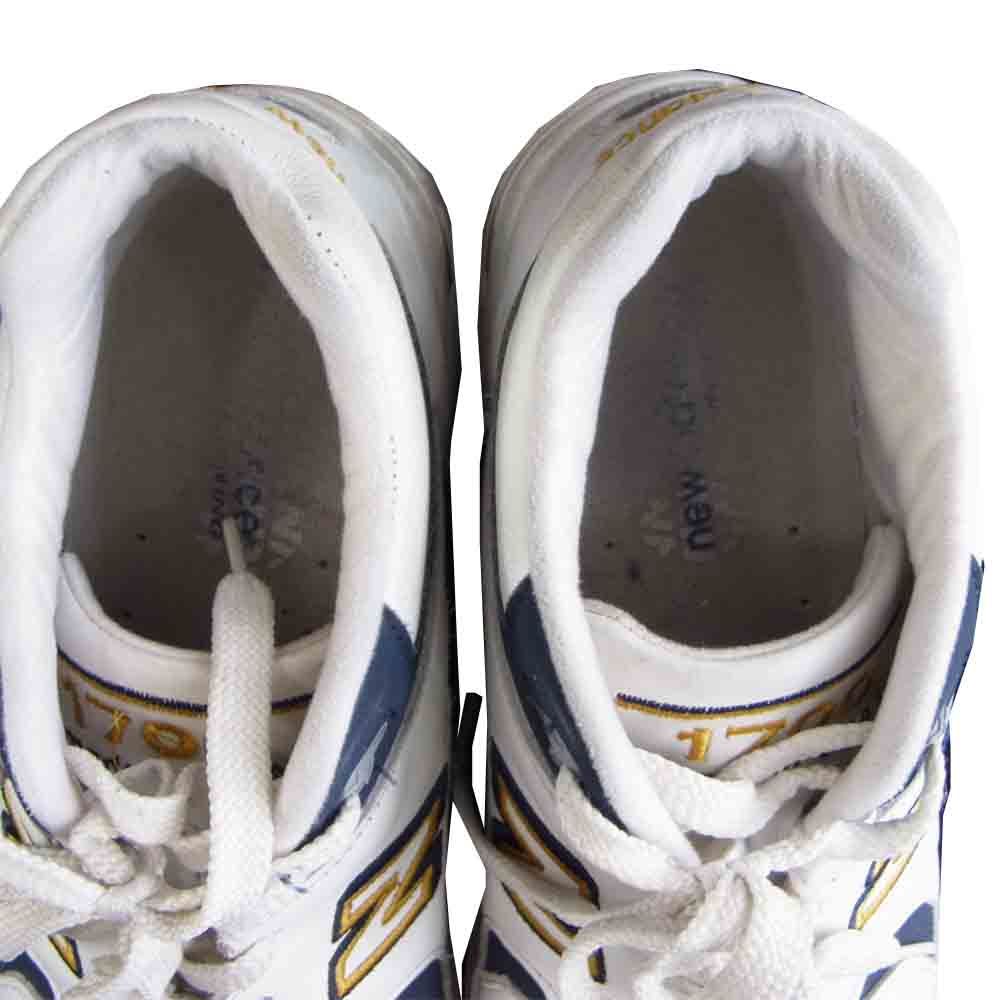 NEW BALANCE ニューバランス M1700WN USA製 1700 レザー スニーカー ホワイト系 28.5【中古】
