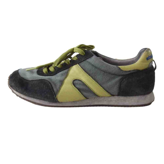 Nigel Cabourn ナイジェルケーボン ATALASPORT アタラスポーツ ストーンウォッシュ加工 スニーカー カーキ系 44【中古】