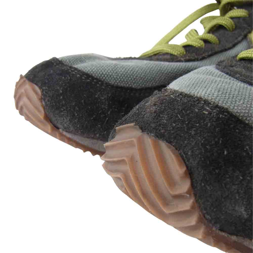 Nigel Cabourn ナイジェルケーボン ATALASPORT アタラスポーツ ストーンウォッシュ加工 スニーカー カーキ系 44【中古】