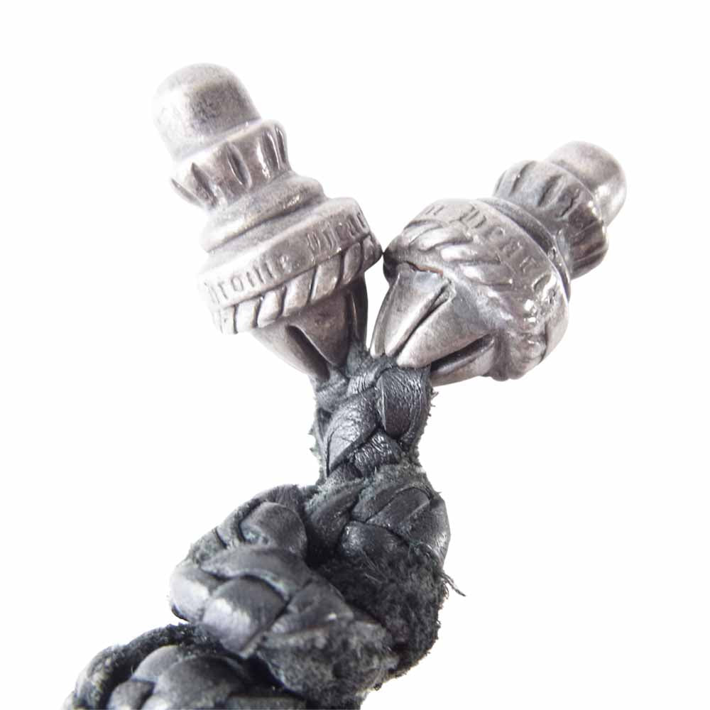 CHROME HEARTS クロムハーツ（原本無） ラージ CHクロス ペンダント ネックレス シルバー系【中古】