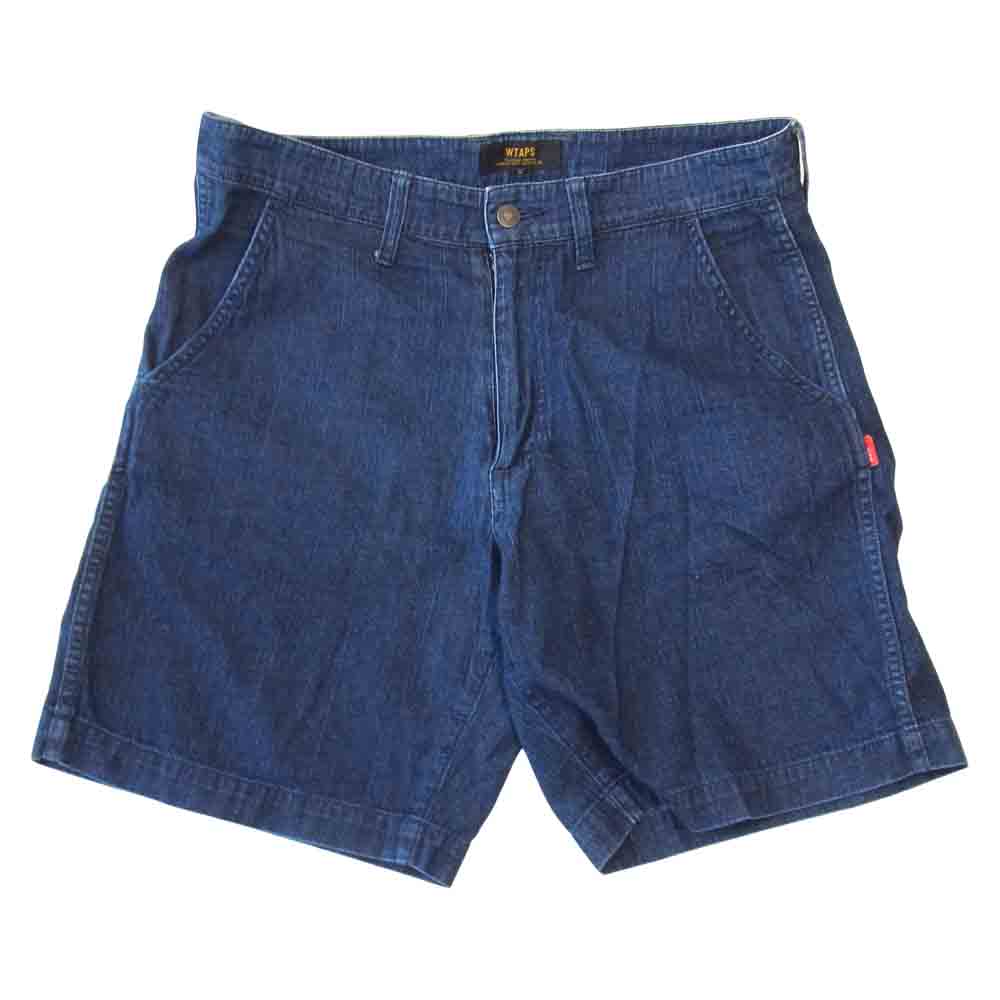 WTAPS ダブルタップス 17SS 171LTDT-PTM03 UNION SHORTS ユニオン デニム ショーツ インディゴブルー系 M【中古】
